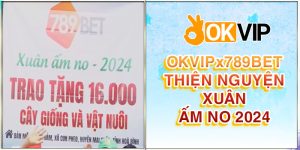 OKVIP và 789Bet thiện nguyện Xuân ấm no 2024